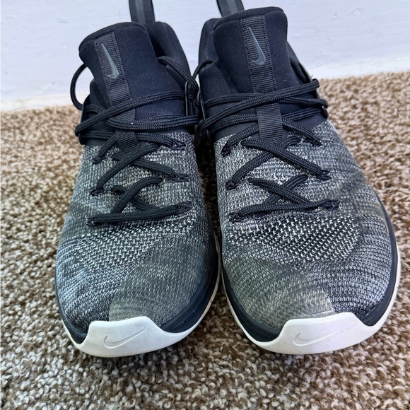 NIKE Metcon Flyknit 3 AQ8022-001 Men's Shoes US 8.5 Gym Crossfit Black - Picture 2 of 7